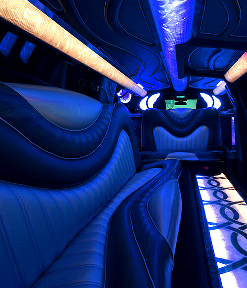 Inside a Mercedes-Benz